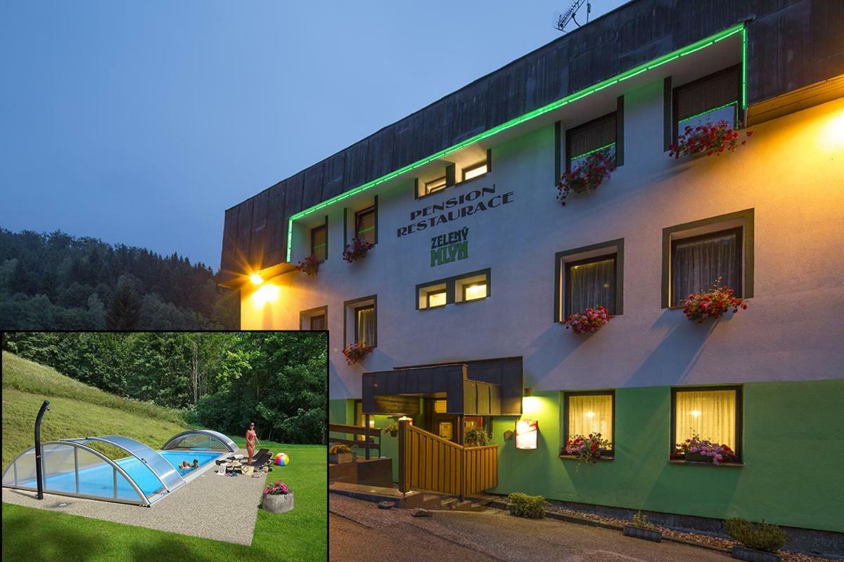 Pension&restaurace Zelený Mlýn Žacléř Exterior foto